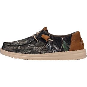Hey Dude Wendy Mossy Oak CDNA W Camo | Women's Shoes | Women's Slip On Loafers | Comfortable & Light-Weight
