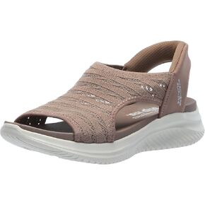 Skechers Women's Ultra Flex 3.0-Sun Warmth Hands Free Slip-ins Sandal