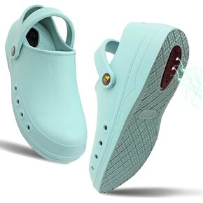 Grounding Clogs with Adjustable Strap Super Soft Graphene Enhanced Rubber Grounding Footwear for Men Women