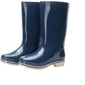 Womens Rain and Garden Boot Wellies Half Calf Rubber Waterproof for Garden Women rain footwear