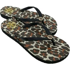 شبشب Tory Burch النسائي - أنماط وألوان ومقاسات متنوعة (أسود - ليو (80698)، رقمي_7) in Kuwait