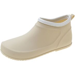 Womens Rain Boots Waterproof Outdoor Chelsea Boots Lightweight Rubber Platform Garden Shoes Anti-slipping Adult