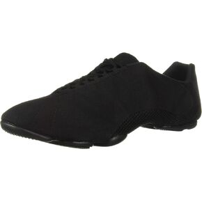 Bloch Dance Women's Amalgam Canvas and Mesh Split Sole Jazz Sneaker
