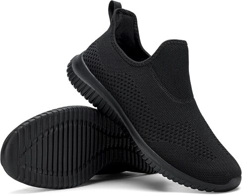 Women's Slip On Comfort Walking Shoes Ultra Lightweight Breathable Running Tennis Athletic Gym Workout Non Slip Athletic Fashion Sneakers in Saudi Arabia