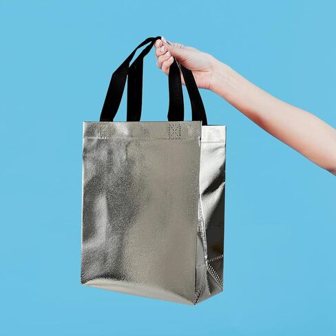 BLEWINDZ Colorful Gift Bags with Tissues – 9PCS Reusable Gift Bags Medium Size - Ideal for Goodie Bags, Birthday Gift Bag, Party Favor Bags, Shopping Bags in Kuwait