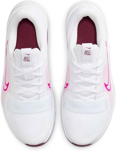 Nike MC Trainer 2 Women’s Workout Shoes (DM0824-105, White/Pink Foam/Dark Team Red/Fierce Pink) Size 10.5 in Saudi Arabia