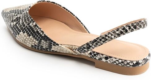 Slingback Flats for Women Pointed Toe Flats Slip On Casual Office Shoes for Women in Saudi Arabia