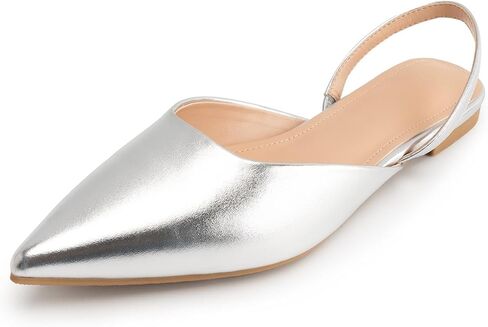 Slingback Flats for Women Pointed Toe Flats Slip On Casual Office Shoes for Women in Saudi Arabia