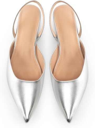 Slingback Flats for Women Pointed Toe Flats Slip On Casual Office Shoes for Women in Saudi Arabia