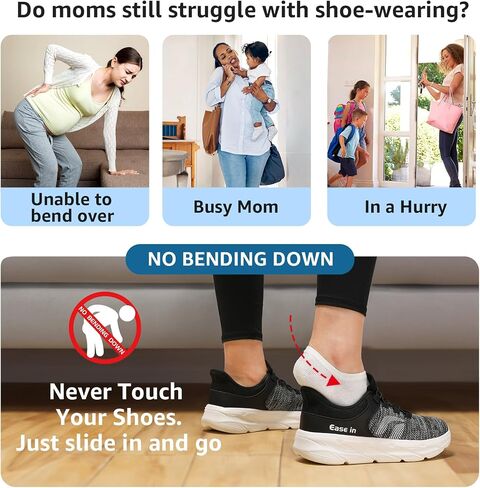 STQ Women Slip on Sneakers Orthopedic Walking Shoes for Pregnant and Busy Mom in Saudi Arabia