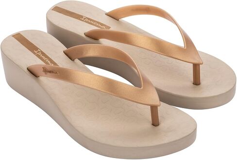 Ipanema Selfie Women's Platform Flip Flops - Comfortable and Trendy Summer Platform Thong Sandals, Wedge Sandals, Summer Dress Sandals, Dressy Flip Flops with Arch Support, Non-Slip in Saudi Arabia
