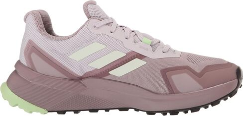 adidas Women's Terrex Soulstride Sneaker, Preloved Fig/Crystal Jade/Semi Green Spark, 10.5 in Saudi Arabia