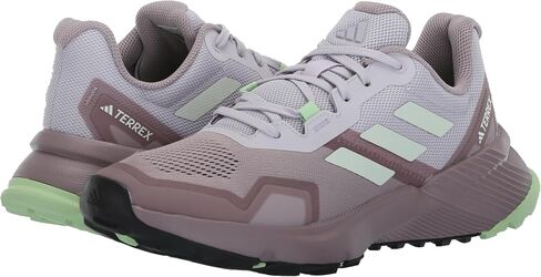 adidas Women's Terrex Soulstride Sneaker, Preloved Fig/Crystal Jade/Semi Green Spark, 10.5 in Saudi Arabia