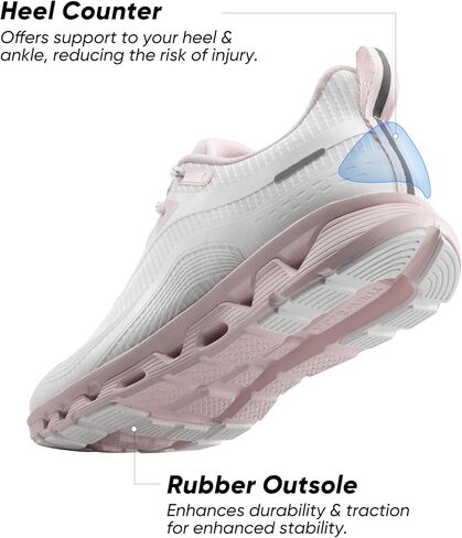 Women's Walking Shoes Running Shoes Comfortable Non-Slip Breathable Lightweight Jogging Athletic Workout Gym Cross Trainer Sneakers in Saudi Arabia