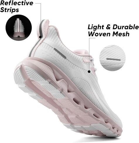 Women's Walking Shoes Running Shoes Comfortable Non-Slip Breathable Lightweight Jogging Athletic Workout Gym Cross Trainer Sneakers in Saudi Arabia
