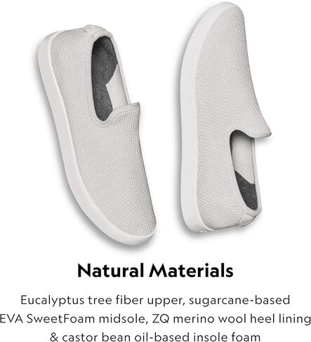 أحذية رياضية نسائية من Allbirds Tree Loungers للاستخدام اليومي، يمكن غسلها في الغسالة ومصنوعة من مواد طبيعية in Kuwait