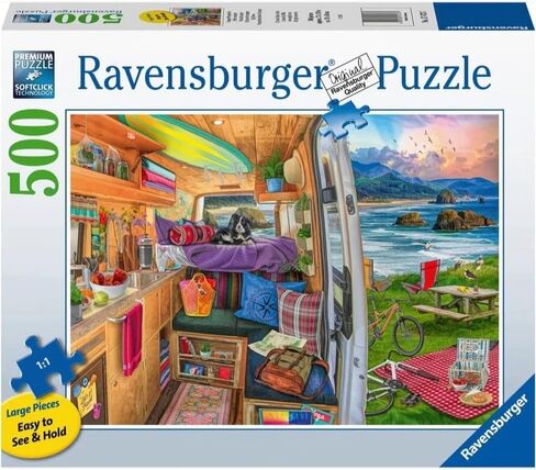 لغز Ravensburger 16457 Rig Views مكون من 1000 قطعة للبالغين - كل قطعة فريدة من نوعها، تقنية Softclick تعني أن القطع تتناسب معًا بشكل مثالي in Kuwait