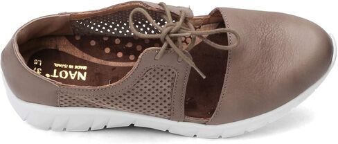حذاء Ophelia نسائي من NAOT برباط ناعم من الحجر الناعم Lthr/Stone Nubuck Combo 8-8.5 M US in Saudi Arabia