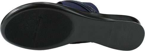 ITALIAN Shoemakers Sorbi Womens Flip Flop Slide Sandals - Dressy Shoe for Women Low Wedge Comfort Heel in Saudi Arabia