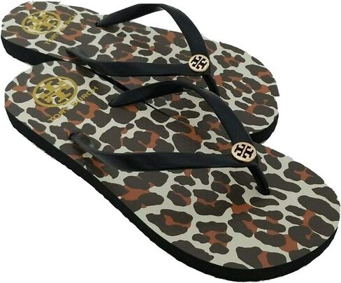 شبشب Tory Burch النسائي - أنماط وألوان ومقاسات متنوعة (أسود - ليو (80698)، رقمي_7) in Kuwait