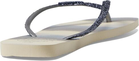 صندل نسائي من Havaianas بتصميم مربع لامع للحفلات in Kuwait