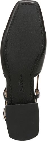 Sam Edelman Women's Kara Ballet Flat, Black Leather, 9 in Saudi Arabia