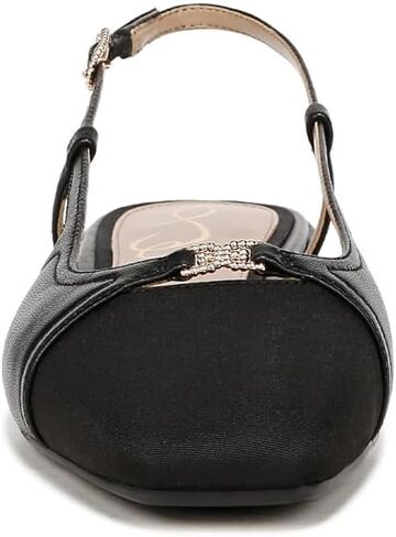 Sam Edelman Women's Kara Ballet Flat, Black Leather, 9 in Saudi Arabia