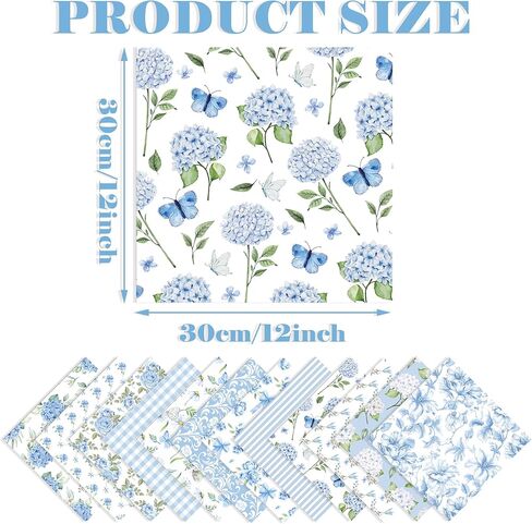 12'' x 12'' Double-Sided Watercolor Floral Cardstock, 24 Sheets Spring Pink/Blue Rose Scrapbook Paper, Premium Printed Decorative for DIY Making Card, Art journaling, Scrapbooking in Kuwait