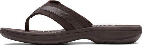 Clarks Womens Breeze Sea Flip-Flop Sandals - Comfortable Flip Flop with Adjustable Hook and Arch Support - Casual Summer Wearing Cloudsteppers for Everyday in Saudi Arabia