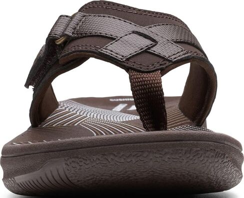 Clarks Womens Breeze Sea Flip-Flop Sandals - Comfortable Flip Flop with Adjustable Hook and Arch Support - Casual Summer Wearing Cloudsteppers for Everyday in Saudi Arabia