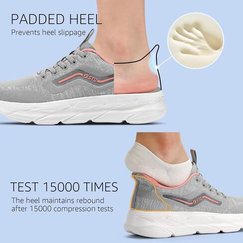 STQ Slip ins Womens Orthopedic Shoes Hands Free Slip on Sneakers in Saudi Arabia