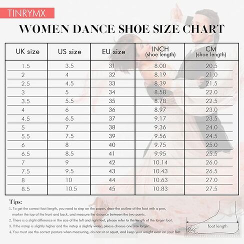 TINRYMX Women's Latin Dance Shoes Satin Ballroom Salsa Cha-cha Professional Practice Dance Shoes,EM217-Black-2.75 Inch,5.5 US in Saudi Arabia
