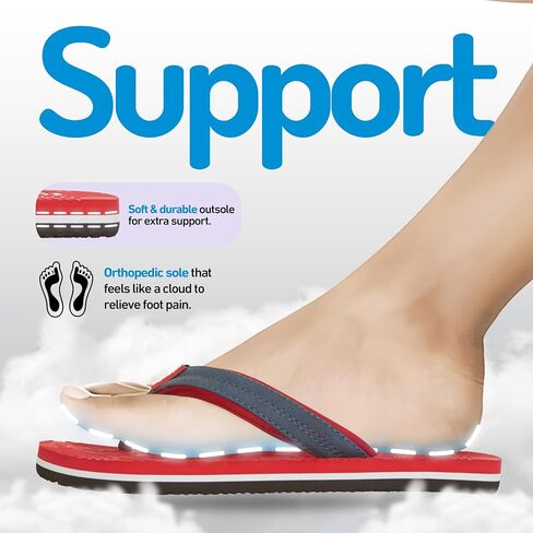 Floopi Flip Flops for Women Durable EVA Floral Textured Sandals Ladies Beach Sandals with Indoor & Outdoor Anti Skid Soles in Saudi Arabia