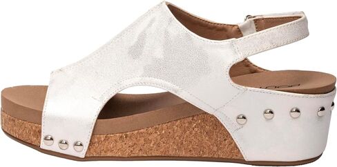 Corkys Footwear Volta Wedge - Chic Elegance Meets All-Year Comfort with a 2-Inch Cork Heel and Marshmallow Insole for Stylish Everyday Wear and All-Day Comfort in Saudi Arabia