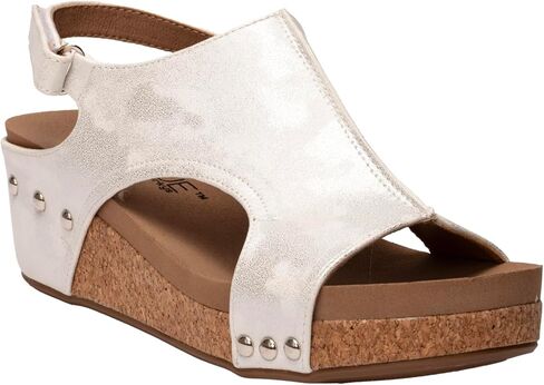 Corkys Footwear Volta Wedge - Chic Elegance Meets All-Year Comfort with a 2-Inch Cork Heel and Marshmallow Insole for Stylish Everyday Wear and All-Day Comfort in Saudi Arabia