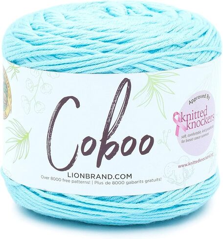 Lion Brand Yarn - Coboo -6 Pack with Needle Gauge (Beige) in Kuwait