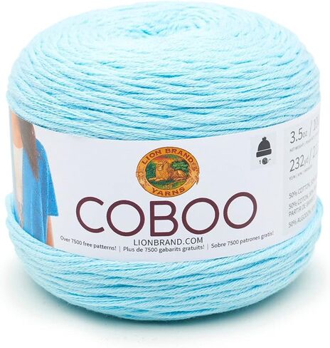 Lion Brand Yarn - Coboo -6 Pack with Needle Gauge (Beige) in Kuwait