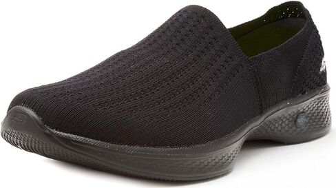 Skechers Women's GO Walk 4 - Ravish, Black, 9.5 B in Saudi Arabia
