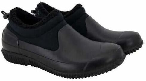 Women's Carmella Fleece Lined Anti-Slip Rain Shoe - Black, US Size 9 in Saudi Arabia