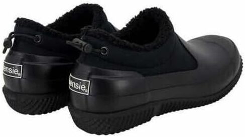 Women's Carmella Fleece Lined Anti-Slip Rain Shoe - Black, US Size 9 in Saudi Arabia