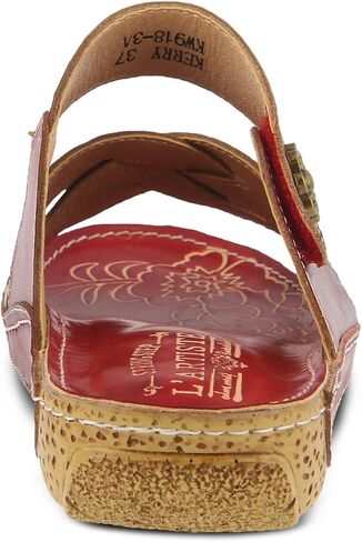 L'Artiste by Spring Step Women's Style Leigh Leather Slide Sandal in Saudi Arabia