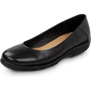 SR Max Asheville, Women's, Dress Flat Style Soft Toe Slip Resistant Work Shoe