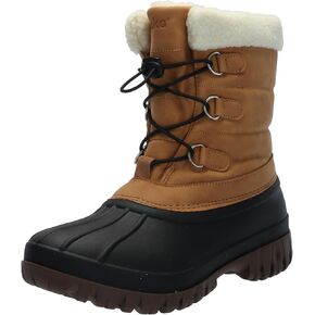 Chooka Women's Warm Insulated Plush Lined Waterproof Mid Calf Winter Snow Boots