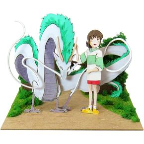 Sankei MP07-15 Studio Ghibli Mini Spirited Away Ride على سكة حديد Kaihara الكهربائية ورق غير مقياس