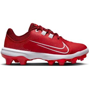Nike Women's Hyperdiamond 4 Pro Molded Softball Cleats, Red White, 10 in Saudi Arabia