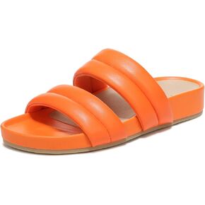 Vionic Women's Safari Mayla Slide Sandal- Supportive Walking Leather Shoes That Include Three-Zone Comfort with Orthotic Insole Arch Support, Medium Fit, Sizes 5-11