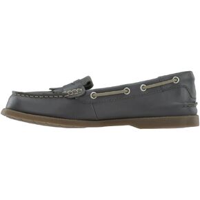 Sperry Womens Conway Kiltie Loafers Flats Casual - Grey