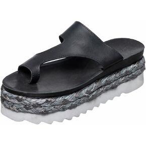 Antelope Women's Abra Leather Flat Platform Sandals