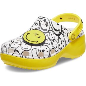 Crocs womens Zappos Print Lab: Smileyworld® Classic Platform Clog in Saudi Arabia