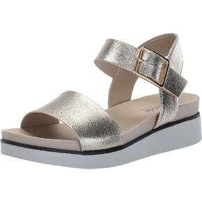 LifeStride Women's Gillian Ankle Strap Flat Sandals